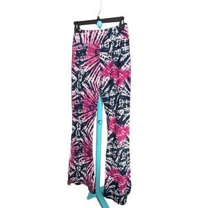 Brand New Womens Super Soft Tie Dyed Bell Bottom Legging Size M